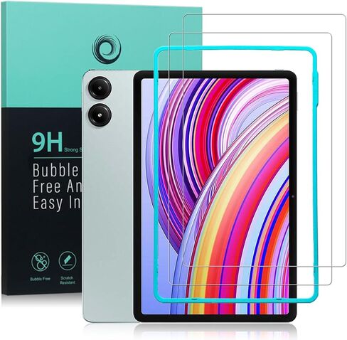 Ibywind Screen Protector For Xiaomi Pad 7/Xiaomi Pad 7 Pro 11.2",with 2Pcs Tempered Glass,[Fingerprint Reader,Easy to install] in Saudi Arabia