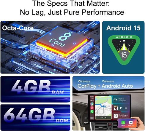 ASURE 9 بوصة Android Car Stereo Radio ترقية لـ Dodge Ram 1500 2500 3500 Pickup 2013-2018 Cars w / Manual AC، 4Core 2+32GB Car GPS Navigation Unit، 1280x800 Wireless Carplay Android Auto Dash Screen in Kuwait