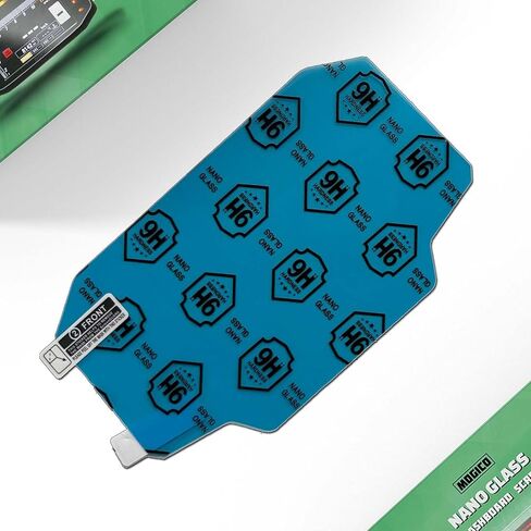 مجموعة واقي شاشة لوحة القيادة من زجاج نانو لملحقات الدراجات النارية لـ Kawasaki Ninja 500 e-1 7 Hybrid 2024+ / Ninja 650 1000SX 1100SX SE 2020+ / ZX-25R 2023-2025 (2 × مضاد للتوهج) in Kuwait