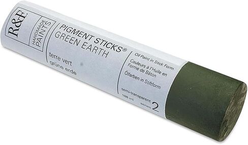 R&F Oil Pigment Stick, 1.28 Fl Oz (Pack of 1), Titanium-Zinc White in Kuwait