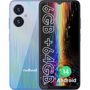 D5 Unlocked Android 14 Smartphone Gaming Phone 8-Core 1.6GHz معالج 6.52 بوصة IPS ، 5000 مللي أمبير في الساعة ، ذاكرة الوصول العشوائي 9GB 128GB ROM 1 تيرابايت ، كاميرا 13 ميجابكسل + 5 ميجابكسل ، فتحات 4G مزدوجة ، GPS ، Type-C ، WiFi ، Bluetooth 5.0 in Kuwait