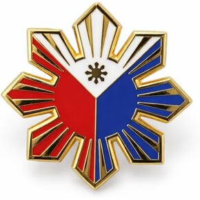 دبوس المينا بعلم الشمس الفلبيني، دبوس طية صدر الفخر الفلبيني in Kuwait