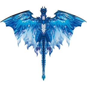 طائرات ورقية كبيرة من الأخطبوط - طائرات ورقية للشاطئ للبالغين والأطفال في الحديقة والأنشطة الخارجية، طائرة ورقية سهلة الطيران (أحمر) in Kuwait