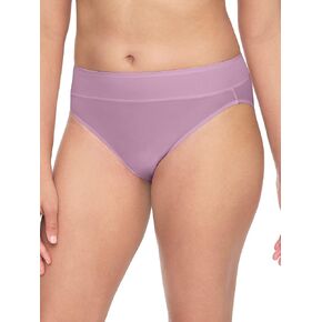 Warner's Women's No Pinching, No Problems Tailored Hi-Cut 5138J, Butterscotch Vine Floral in Kuwait