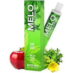 Nicotine Free Vapors Pens - Lung Detox & Cleanser Support with 600 Uses, Natural Apple, Thyme & Mullein Herbal Pen, Quit Smoking Inhaler Stick - All Natural, Healthy Inhaler in Kuwait