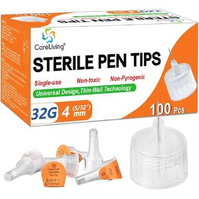 Pen Tips 32G x 4mm, Universal Fit, 100/bx, Sterile, Comfortable in Kuwait