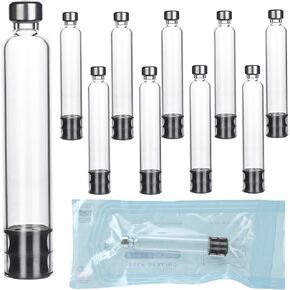 خراطيش قلم 3 مل لقلم الببتيد وأقلام V1 V2، 10 عبوات خرطوشة زجاجية فارغة 3 سم مكعب مع سدادة طويلة 11 مم، معقمة وملفوفة بشكل فردي in Kuwait