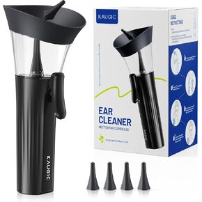 منظف ​​شمع الأذن - مجموعة إزالة شمع الأذن بيد واحدة، نظام تنظيف يدوي لري الأذن، آمن ومريح وسهل الاستخدام، مجموعة إزالة شمع الأذن in Kuwait