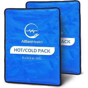 Reusable Hot and Cold Gel Ice Packs for Injuries - Gel Cold Packs for Injuries - Multiple Shapes and Sizes 7 Variety Pack in Kuwait
