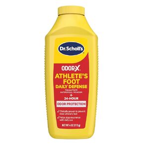 Dr. Scholl’s Odor-X Athlete’s Foot Daily Defense Powder - 24-Hour Odor Protection, Prevents Reoccurrence with Daily Use, Relief from Itching, Burning & Redness, Foot Health in Kuwait