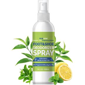 رذاذ مزيل الروائح الكريهة للقدم والأحذية، 5 أونصة سائلة مزيل الرائحة الفوري للأحذية والقدمين ذات الرائحة الكريهة - نضارة تدوم طويلاً in Kuwait