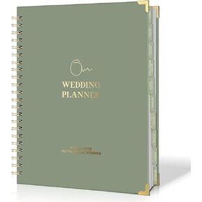 Wedding Planner for Bride - Wedding Planning Book and Organizer with 430 Wedding Planning Stickers, Bridal Wedding Planner Book & Binder with Wedding Countdown Calendar in Kuwait