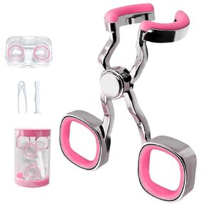 Contact Lens Applicator Tool, Eye Opener with Soft-Tip Sucker and Tweezer for Easy Insertion & Removal, Includes Portable Travel Case, Pink in Kuwait