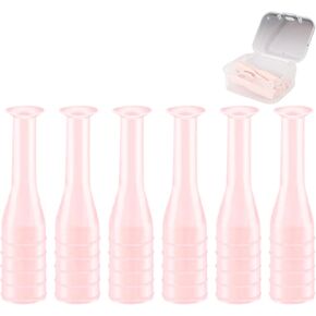 6PCS Hard Contact Lens Remover Tool with Storage Box Eye Care Inserts Removes Reusable Suction Cup Remover Contact Plunger Eye Contact Remover for RGP/OK/Hard Lenses in Kuwait