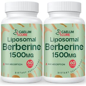Liposomal Berberine HCL - Berberine 1500mg Activates AMPK, High Bioavailability Berberines Supplement for Women and Men, Supports Body Balance in Saudi Arabia