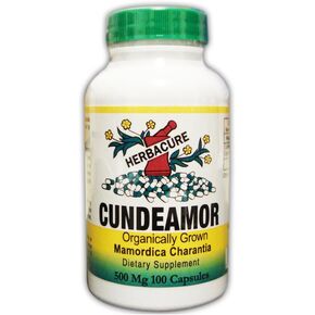 Cundeamor 500 mg - Mamordica Charantia - Organically Grown - 100 Capsules in Saudi Arabia