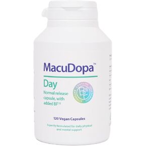 Day Capsules 700mg Proprietary Blend, 63% HPLC standardised Levodopa. 120 Veggie Capsules in Saudi Arabia