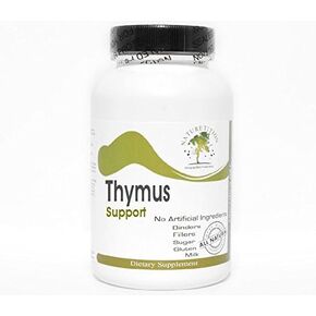 Thymus Support ~ 90 Capsules - No Additives ~ Naturetition Supplements in Saudi Arabia