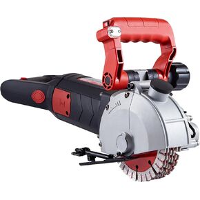 5800W Wall Chaser 38mm/1.5" Cutting Width,Wall Groove Cutting Machine 52mm/2" Cutting Depth,Wall Slotting Machine With 8 Saw Blades 6.3" Diameter 5000r/Min,One-time Forming Dustless in Kuwait