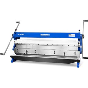 52-inch 3-in-1 Pan and Box Brake – Slip Roll, Shear, Bending Machine for Sheet Metal, 20 Gauge Mild Steel, Adjustable Fingers, Heavy Duty, Metalworking, Fabrication, Rolling, Bending, Model MMCB5220 in Kuwait