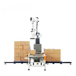 5-50kg Heavy-Duty Automatic Palletizer - Multi-Function Industrial Palletizing Robot for Production Line Automatic Palletizing Machine for Material Handling in Kuwait