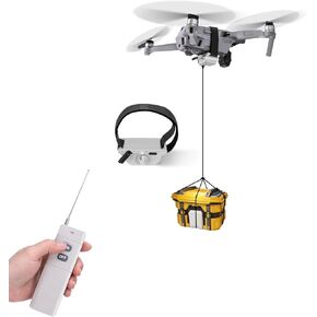 نظام عالمي لتوصيل الحمولة بدون طيار مع إطلاق عن بعد - آلية إسقاط الهواء ومشبك متعدد الأغراض لخواتم الزفاف، طُعم الصيد، يناسب DJI Mini 3 Pro/Mavic 3 Pro/Mini 4 Pro/Air 3/Avata والمزيد in Kuwait
