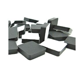 Square Self Adhesive Silicone Rubber Feet - 1" Square X 3/16" H Black Rubber Feet Self Stick Bumper Pads Black Rubber Bumpers Self Adhesive Rubber Spacer Adhesive Rubber Feet (8) in Kuwait