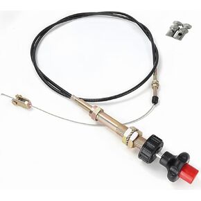 JOLINO 6FT VCGTX6 Vernier Adjustable Lock Cable, Heavy Duty Locking Hand Throttle Control Cable with Vernier Adjustable Mechanism for Industrial Commercial PTO Dump Control Cable in Kuwait