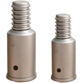 Broom Handle Threaded End Replacement for Extension Poles 1 Inch and 3/4 Inch Threaded Tips for Repairing and Connecting Compatible with Most Standard Broom Extension Poles in Kuwait