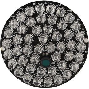 12V Infrared LED Illuminator Board 940nm 48pcs No Red Light Auxiliary Lighting Panel for CCTV Security Cameras for Night Vision Copper Clad Laminate in Kuwait