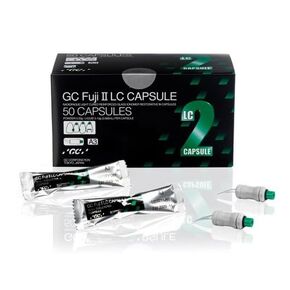 GC 000140 Fuji II LC Glass Ionomer Restorative Capsules A3 50/Pk in Kuwait