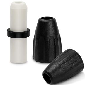 Sandblasting Nozzle Accessory Packet for AS118 Sandblaster Gun Kit Compatible with LE LEMATEC, Sandblaster Parts Includes 1 Ceramic Nozzle, 2 Dust Covers in Kuwait
