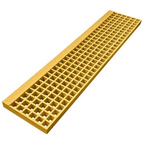 32x10.7x1.5 بوصة من الألياف الزجاجية درج معالجته مع أنف صلب، غطاء درج صناعي، FRP مصبوب صر سطح غير قابل للانزلاق مداس درج للخرسانة، خطوة خشبية، غطاء خطوة من الدرجة، عبوة واحدة in Kuwait