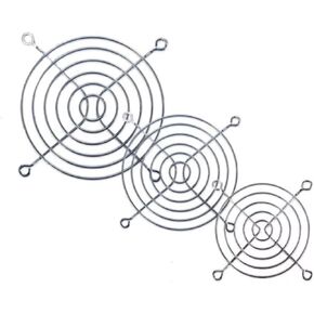 مروحة تبريد شواية معدنية للأصابع 4/5/6/7/8/9/12 سم هيكل شبكي حديدي تحويل خارجي مروحة تبريد غطاء معدني واقي مقاوم للصدأ (5 قطع، 6 سم) in Kuwait
