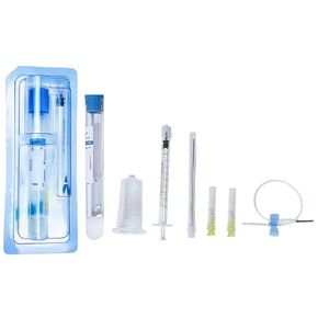 New PRP KIT with 1PCS Separation Gel and Anticoagulant Complete Lab Tube Kit (Clear, 15ml) in Kuwait