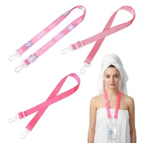 3PCS Mastectomy Drain Holder, Nylon Shower Drain Holder After Tummy Tuck, Adjustable with Hooks Secure for Mastectomy Abdominal Debridement Breast Cancer Post Surgery Care in Kuwait