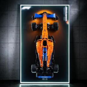 Display Wallboard for Lego Technic 42141 McLaren F1 2022,Display Board with LED Lights,Adult Collectibles Wall Mount,Gift Idea, Home Decor(No Car Included) in Saudi Arabia