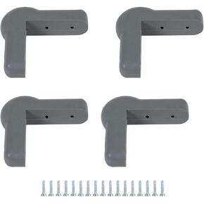4.25 inch Rubber Corner Guard FZJ-03 Gray (4) in Kuwait