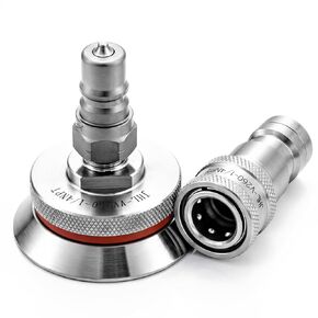 Frienda 2 Pcs Vacuum Bagging Valve with Quick Disconnect Fitting for Vacuum Bagging Composites, High Temperature Disconnect Fitting for Carbon Fiber - Fiberglass in Kuwait