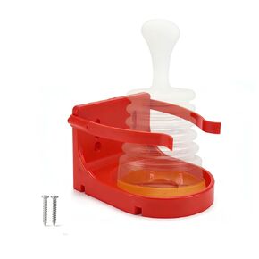 Wall Mount for LifeVac Choking Rescue Device LifeVac Anti Choking Device with Built in Mask Storage Quick Access Space Saving Easy Installation Fits Savelix Choking Device Device Not Included in Kuwait