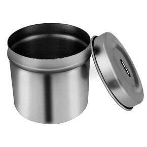 Cotton Disinfection Container, Stainless Steel Alcohol Disinfection Box Cotton Disinfection (8CM) in Saudi Arabia