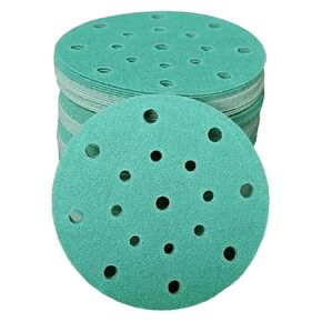 ACE850 Sandpaper Abrasive 6 Inch 150mm Ceramic Material Mylar Automotive Wood Metal Industrial Grinding 100pcs ACE850 in Kuwait