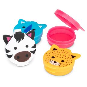 Practicon Smile Aisle Safari Animal Tooth Savers, Assorted Animal Designs, Tooth Holders for Lost Baby Teeth, Kids Keepsake for Tooth Fairy, Dental Toys & Giveaways, Dentist Office Gifts, Pack of 72 in Kuwait