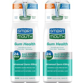 SmartMouth Gum Health Zinc Activated Breath Rinse 16oz, 2 Pack in Kuwait