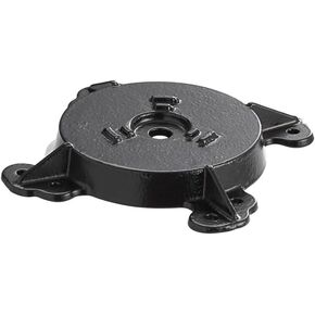 Soro Essentials- 10" Cast Iron Restaurant Round Table Spider Base Only- Fits 3" or 4" Round Column Perfect for Indoor and Outdoor Restaurants Coffee Shops Lounge Areas Home and More in Saudi Arabia