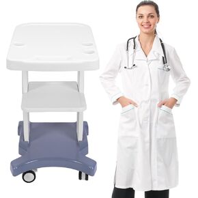 Generic Trolley Cart with Wheels Mobile Ultrasound Cart Mobile Nurse Workstation for Dental Clinics Hospitals & Beauty Salons in Kuwait