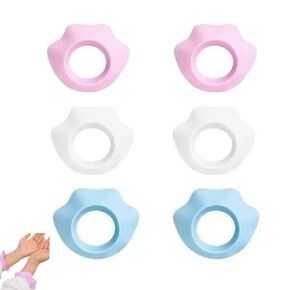 6 Pack Waterproof Face Wash Wristbands Silicone Arm Wrist Towels Arm Water Guards Spa Wash Band Wrist Bands for Washing Face Girls Kids Children Prevent Water from Spilling Down Your Arms in Kuwait