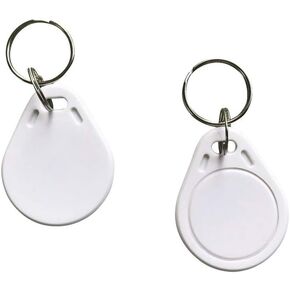 YARONGTECH RFID Tag 13.56 ميجا هرتز ISO 14443A التحكم في الوصول الموجودة في قاعدة المفتاح باللون الأبيض حزمة من 10 in Kuwait