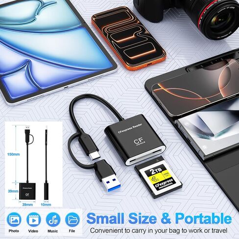 قارئ بطاقة Micro SD لجهاز iPhone iPad، محول Micro SD إلى Lightning iPhone قارئ بطاقة Micro SD يدعم iOS 13 متوافق مع iPhone 15/14/3/12/11/ X/8/7/6/ipad in Kuwait
