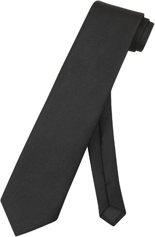 Vesuvio Napoli NeckTie Solid EXTRA LONG CORAL PINK Color Men's XL Neck Tie in Kuwait